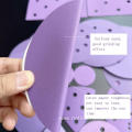 Automotive Hook Loop Sanding Disc Sandpaper Purple Film
